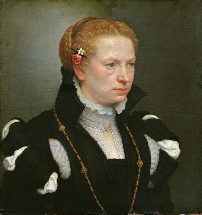 Porträt von Lucia Vertova Agosti von Giovanni Battista Moroni